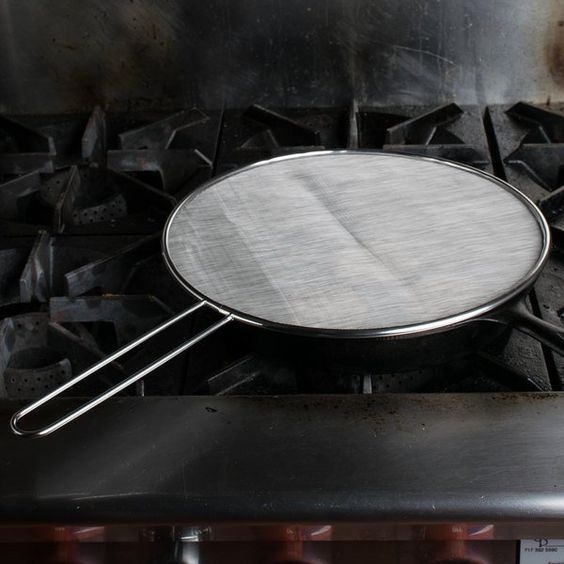 Lodge Cast Iron Round 11" Stainless Steel Splatter Screen, K11SCRN