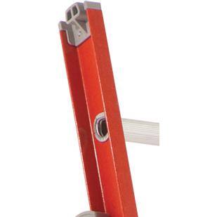 Louisville Ladder 16 ft. Fiberglass Extension Ladder with 300 lbs. Load Capacity Type 1A Duty Rating FE3216