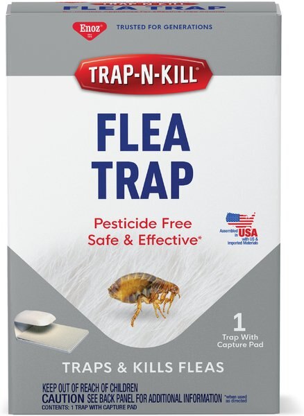 ENOZ Trap-N-Kill Flea Trap， 1 count