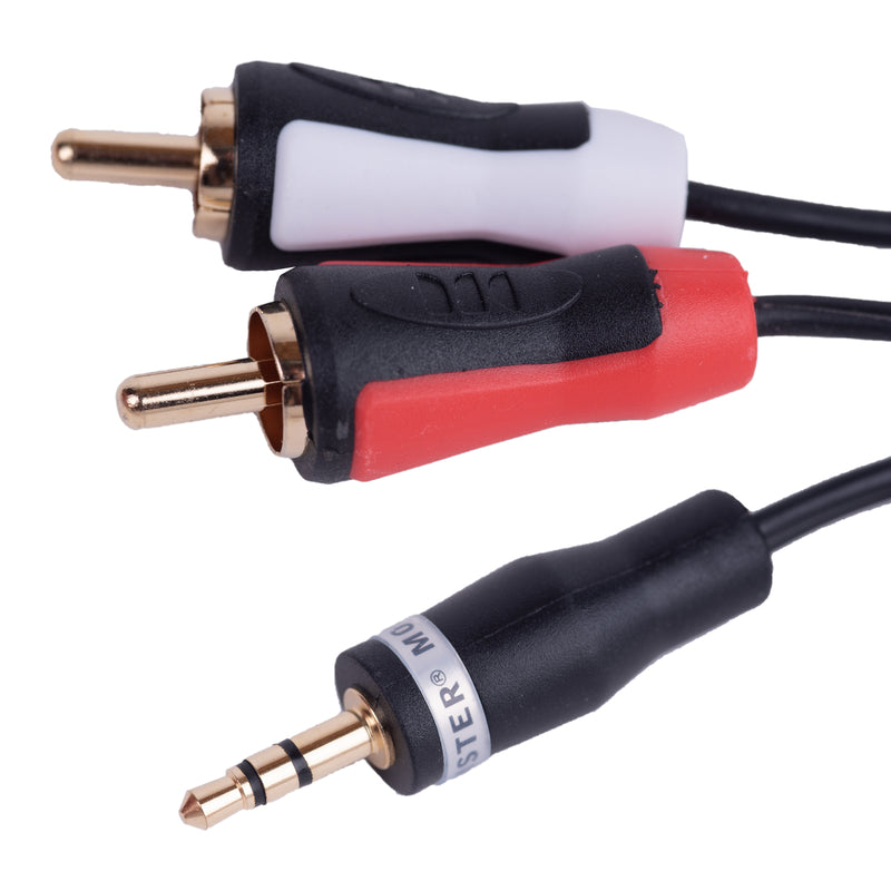 CBLE ADPTER 3.5MM-RCA 6'