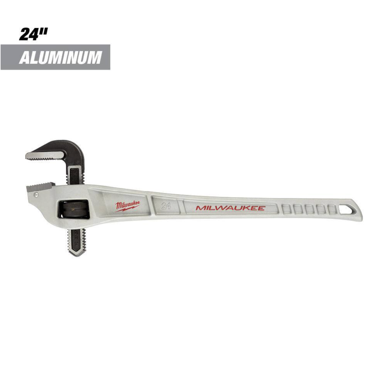 Milwaukee 24 in. Aluminum Offset Pipe Wrench with 3-1/2 in. Quick Adjust Copper Tubing Cutter (2-PC)