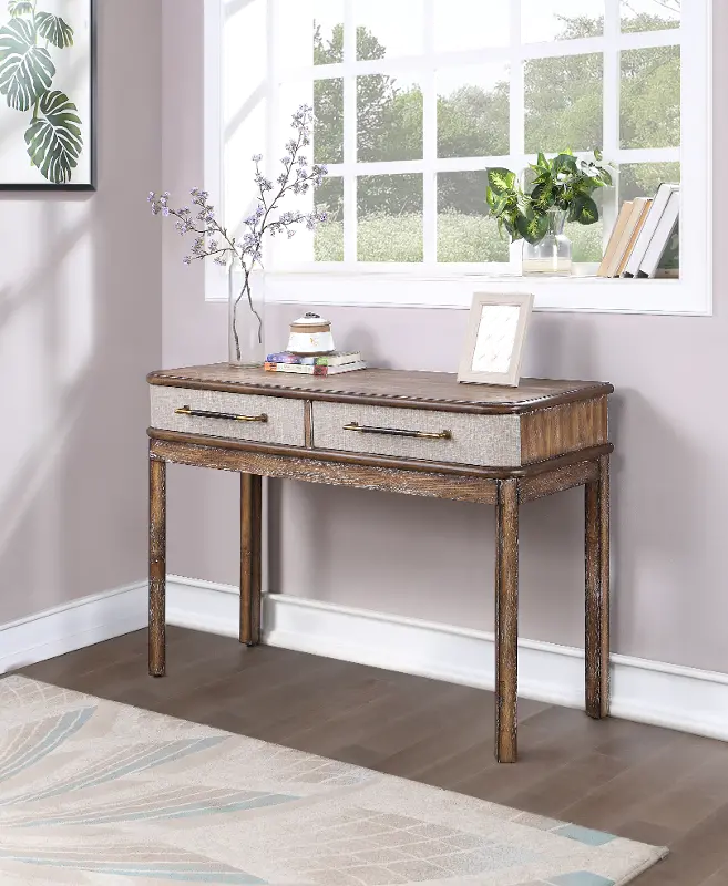 Bradenton Two Drawer Console Table