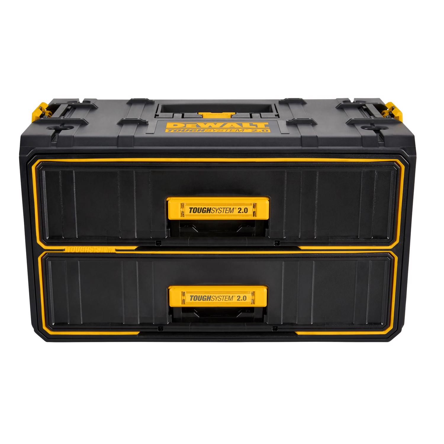 DW ToughSystem 2.0 21.8 in. Tool Box Black/Yellow