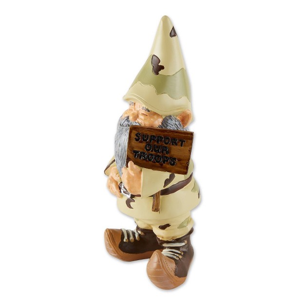 Polyresin quot support Our Troops quot Gnome Zingz amp Thingz