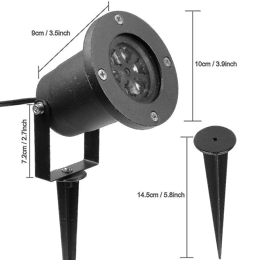 Projector Lights ， Led Light With Remote Control， For Ip65 Waterproof Outdoor Projection Lamp For Ga