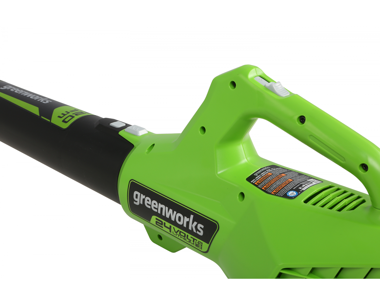 24V Cordless Leaf Blower 320 CFM | Greenworks Tools