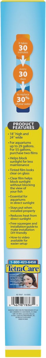 Tetra Aquarium Sunlight-Blocking Film