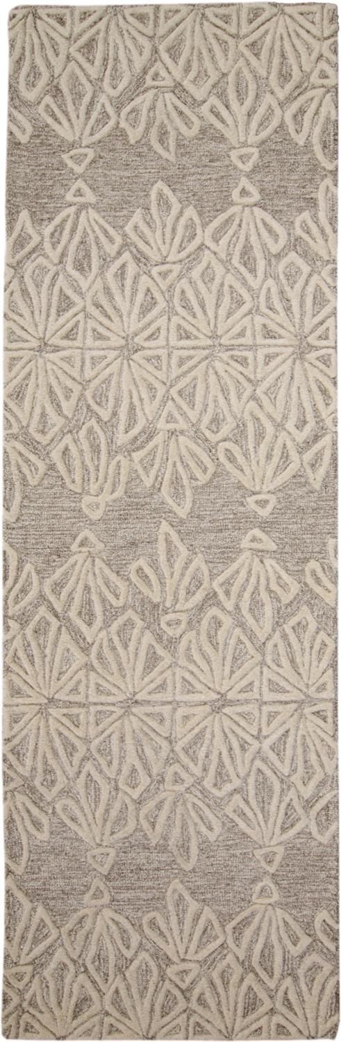 Fadden Taupe and Ivory Rug by BD Fine