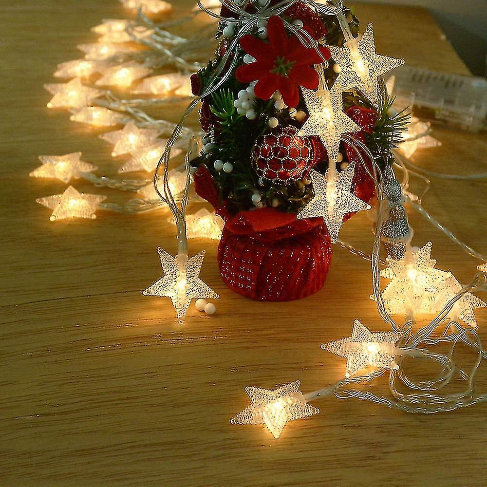 Led String Lights， Mini Star Christmas Light， Battery Operated