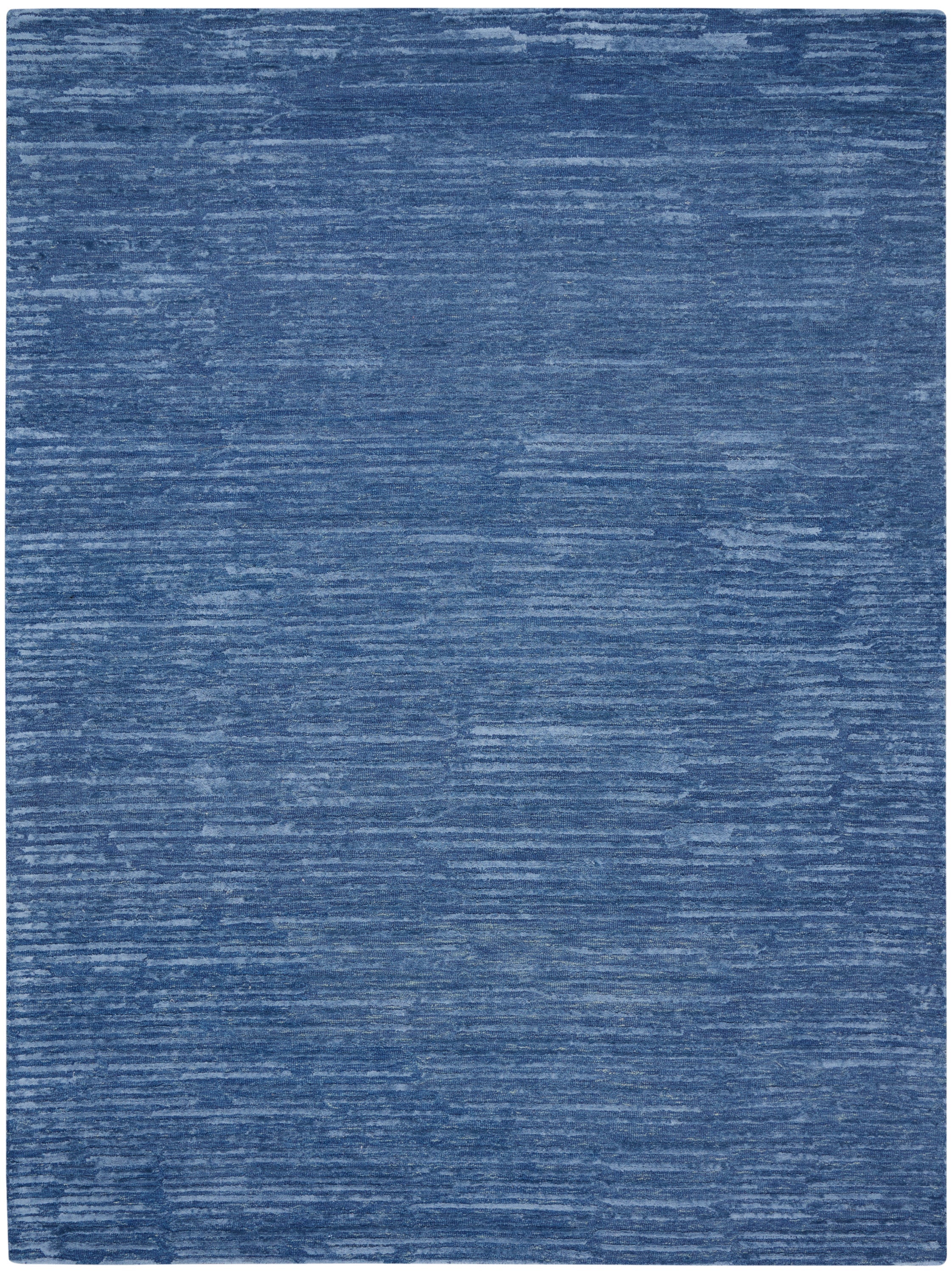 Linear Blue Rug