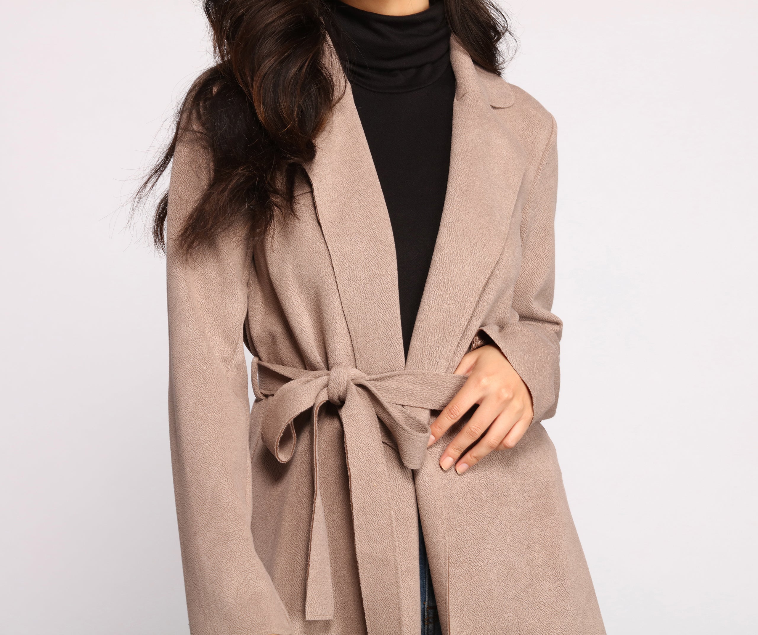 Lovin' The Layers Belted Trench