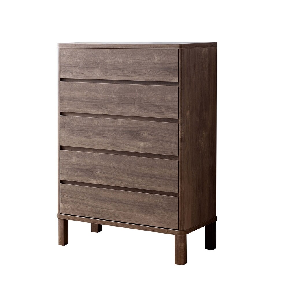 5 Drawer Chest Hazelnut