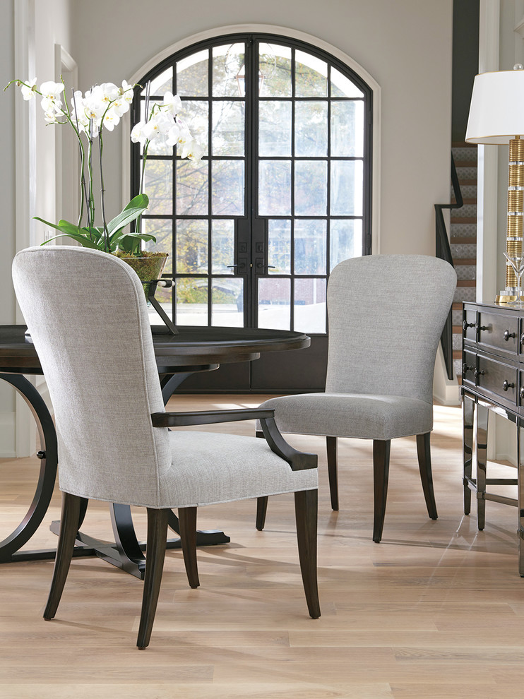 Schuler Upholstered Side Chair   Transitional   Dining Chairs   by HedgeApple  Houzz