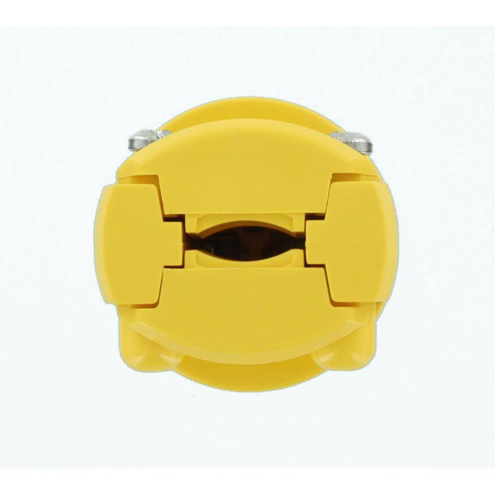 Leviton 15 Amp 125-Volt 3-Wire Plug Yellow R10-515PV-0YL