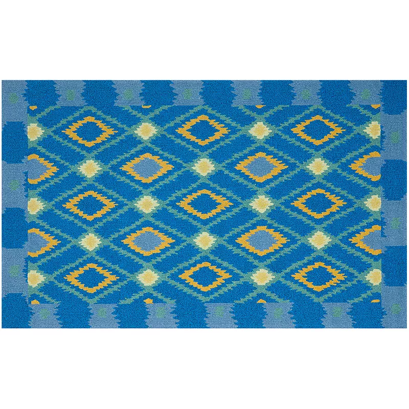 Safavieh Four Seasons Archer Framed Geometric Indoor Outdoor Rug