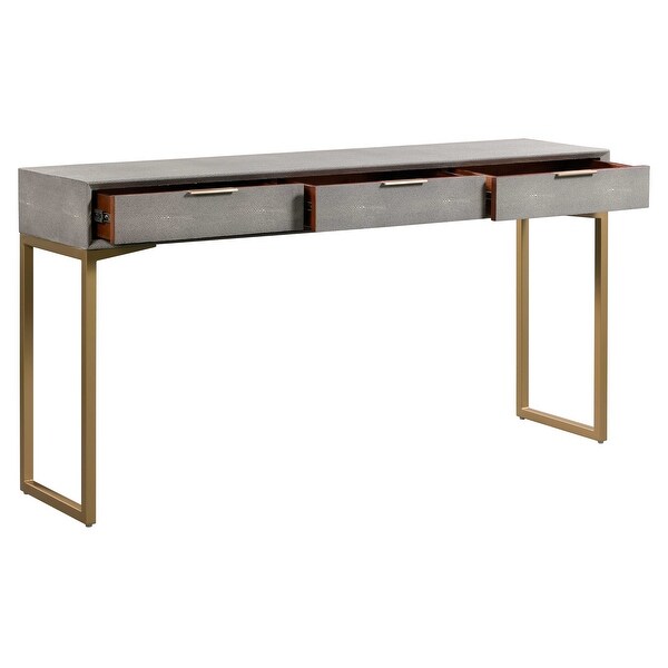 Pesce Shagreen Console