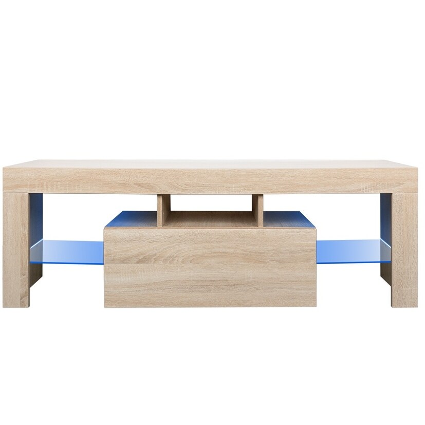 Modern TV Cabinet Media Console Table   51.2\