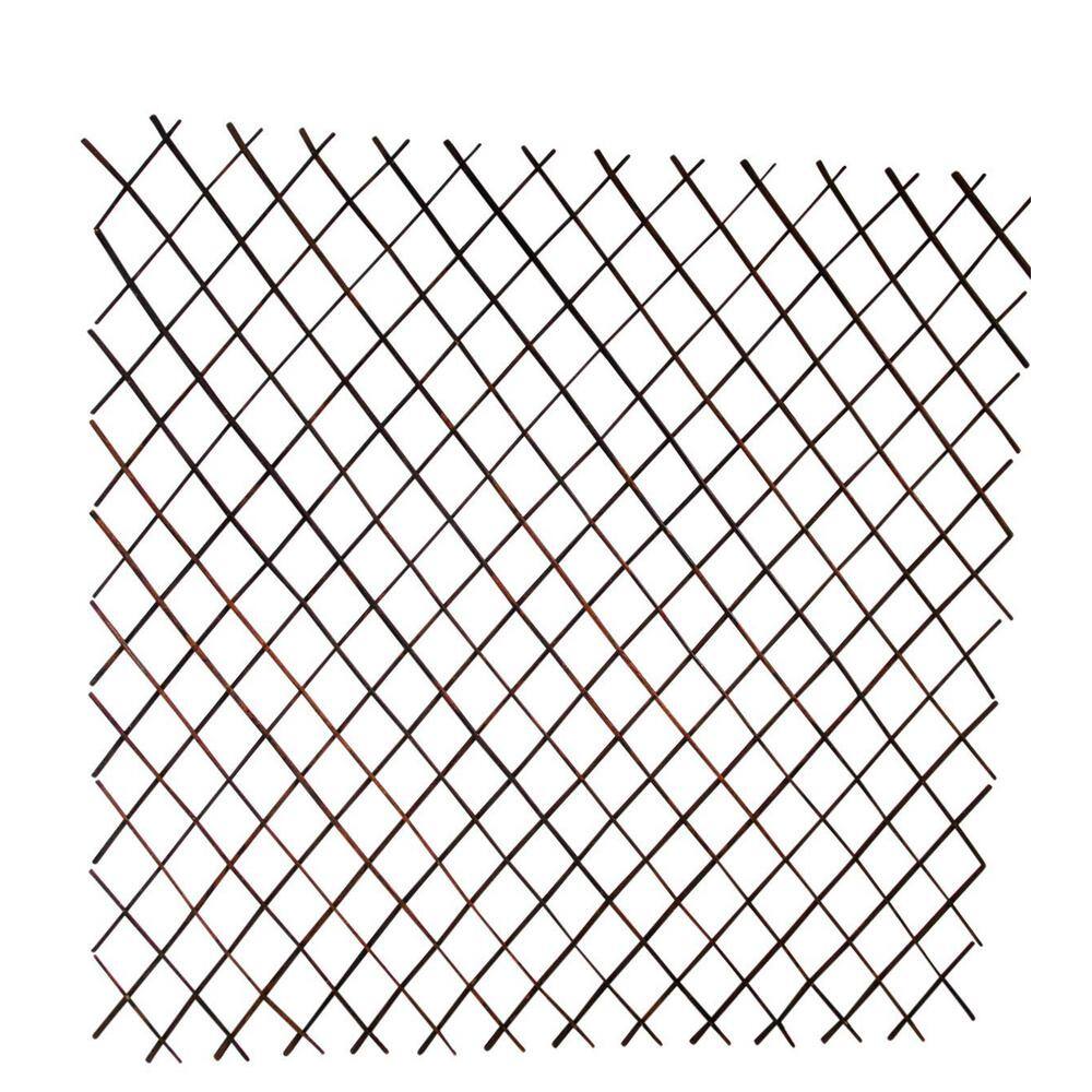 MGP 72 in. W x 60 in. H Willow Expandable Trellis Fence Set WFF-60-1