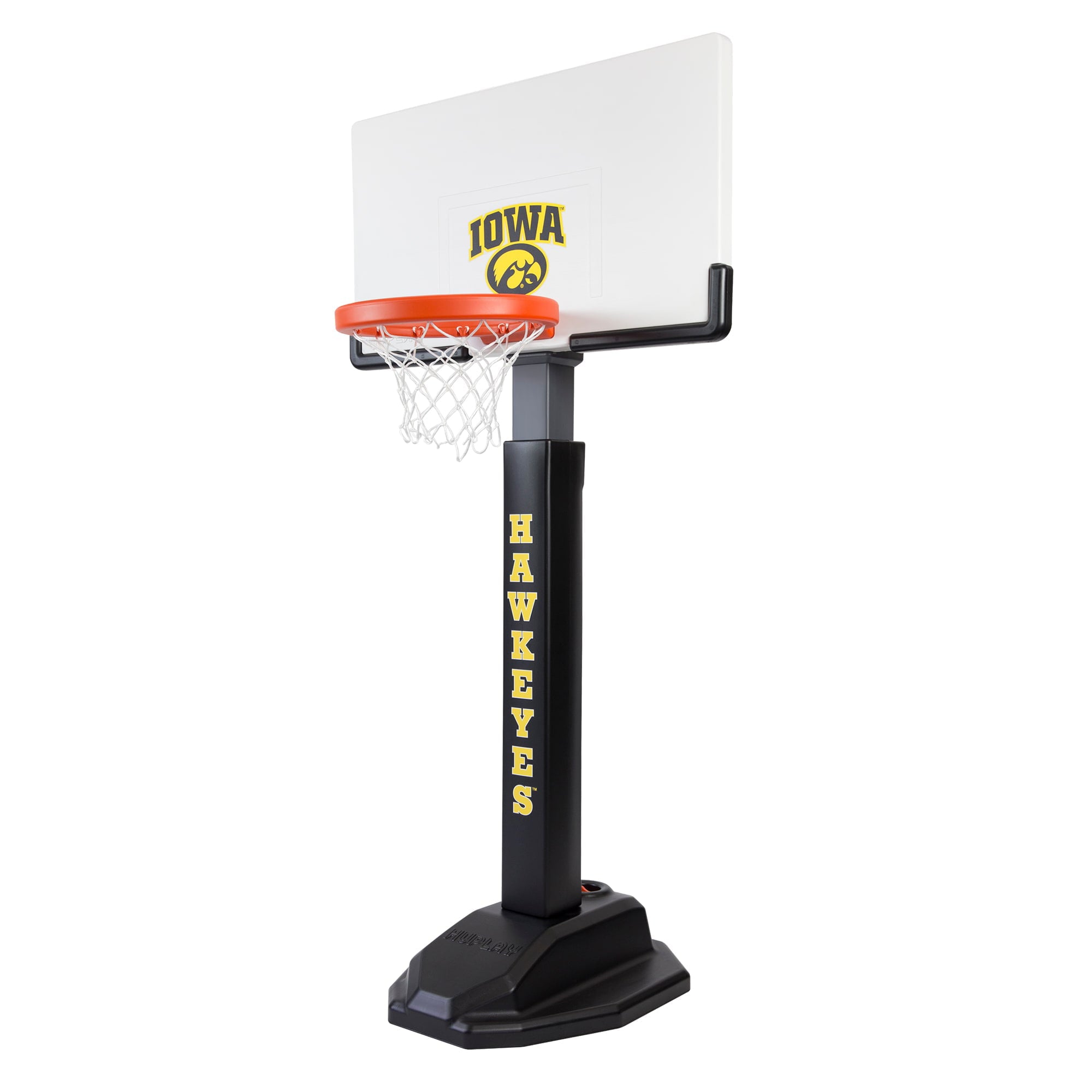 Iowa Hawkeyes Team Adjustable Basketball Set