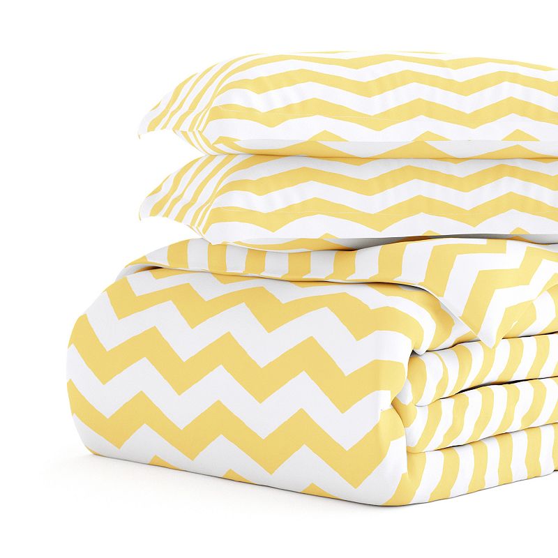 Home Collection Premium Ultra Soft Chevron Duvet Cover Set