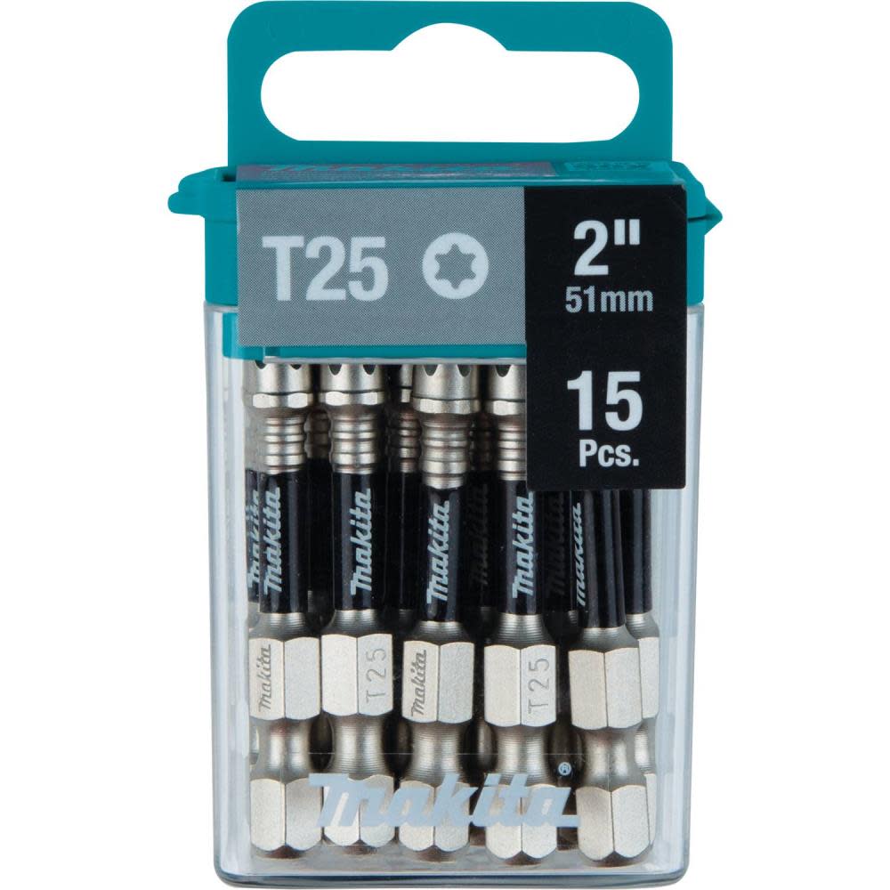 Impact XPS T25 Torx 2 Power Bit， 15/pk