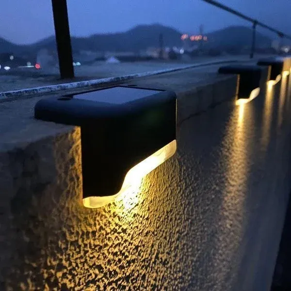 LED Solar Lamp Path Staircase Outdoor Waterproof Wall Light🔥BUY MOR