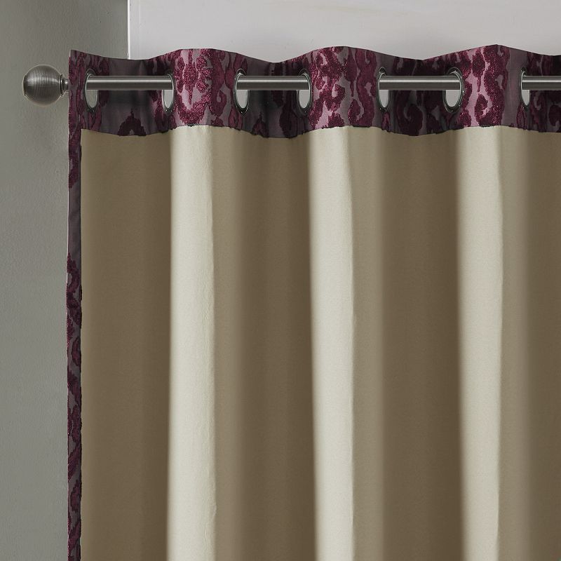 SunSmart 1-Panel Elysia 100% Blackout Window Curtain