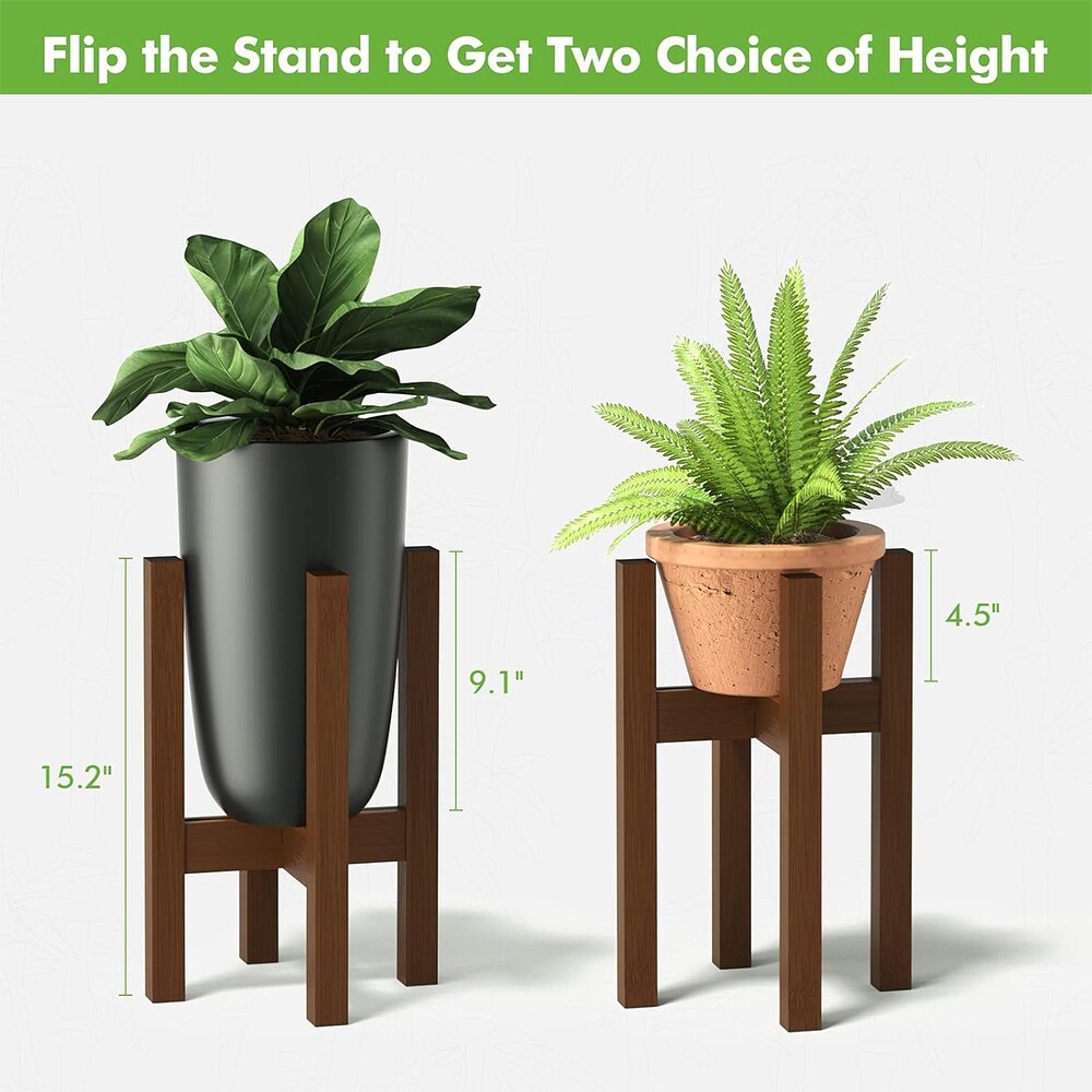 Adjustable Indoor Plant Holder Rack (1 Pack  Plant Stand Only)