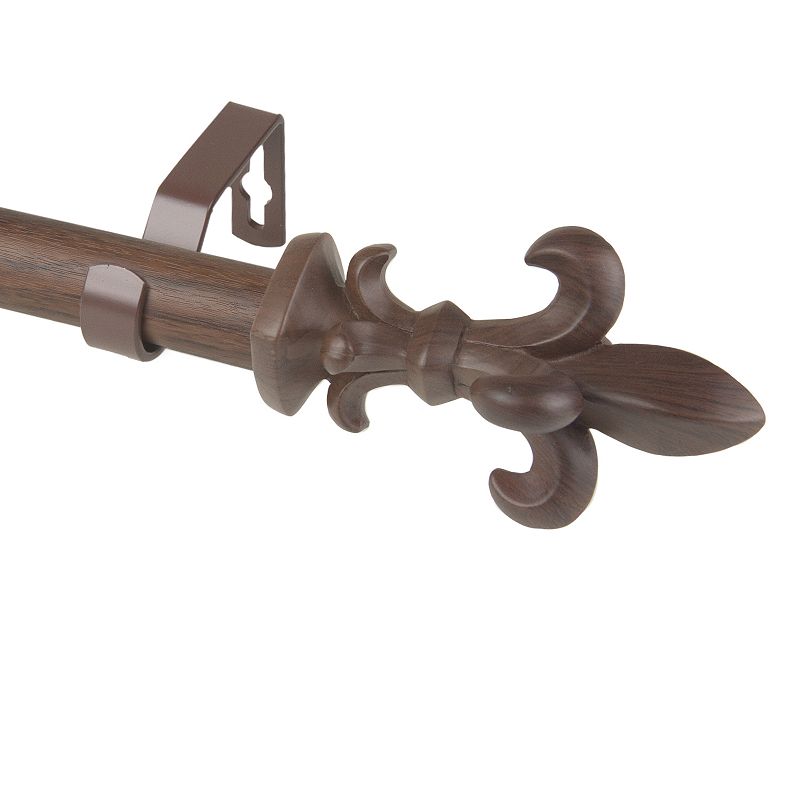 Rod Desyne 1 Fernando Faux Wood Curtain Rod