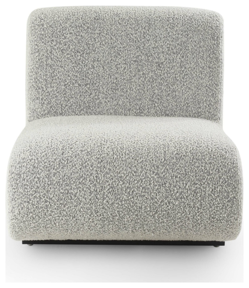 Bouclé Modern Occasional Chair  Liang  ampEimil Bola   Transitional   Armchairs And Accent Chairs   by Oroa   Distinctive Furniture  Houzz