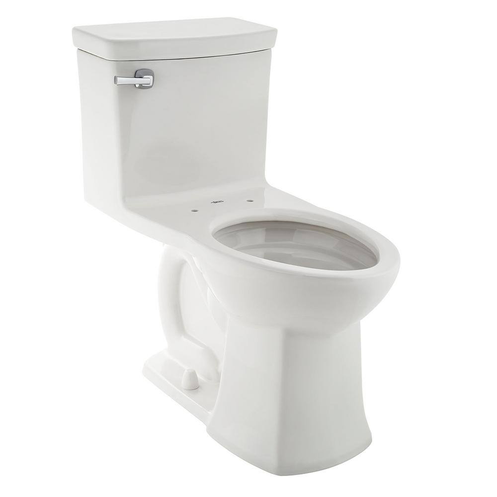 American Standard Townsend Vormax Tall Height 1-Piece 1.28 GPF Single Flush Elongated Toilet in White Seat Included 2922A104.020