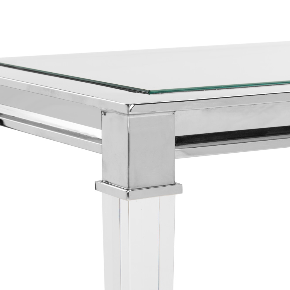 Safavieh Couture Charleston Acrylic Console Table   Contemporary   Console Tables   by Safavieh  Houzz