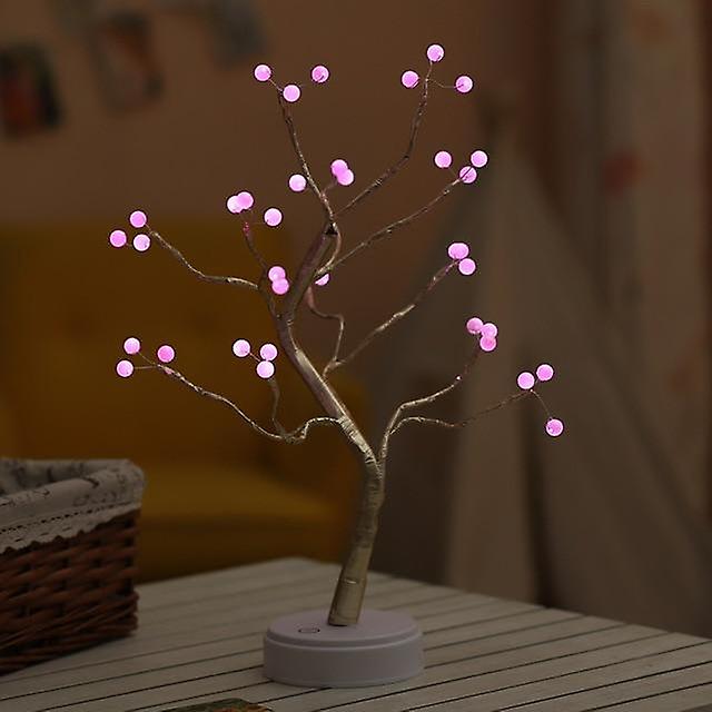 Indoor Led Fairy Lights Tree Usb 3D Table Lamp Home Decor