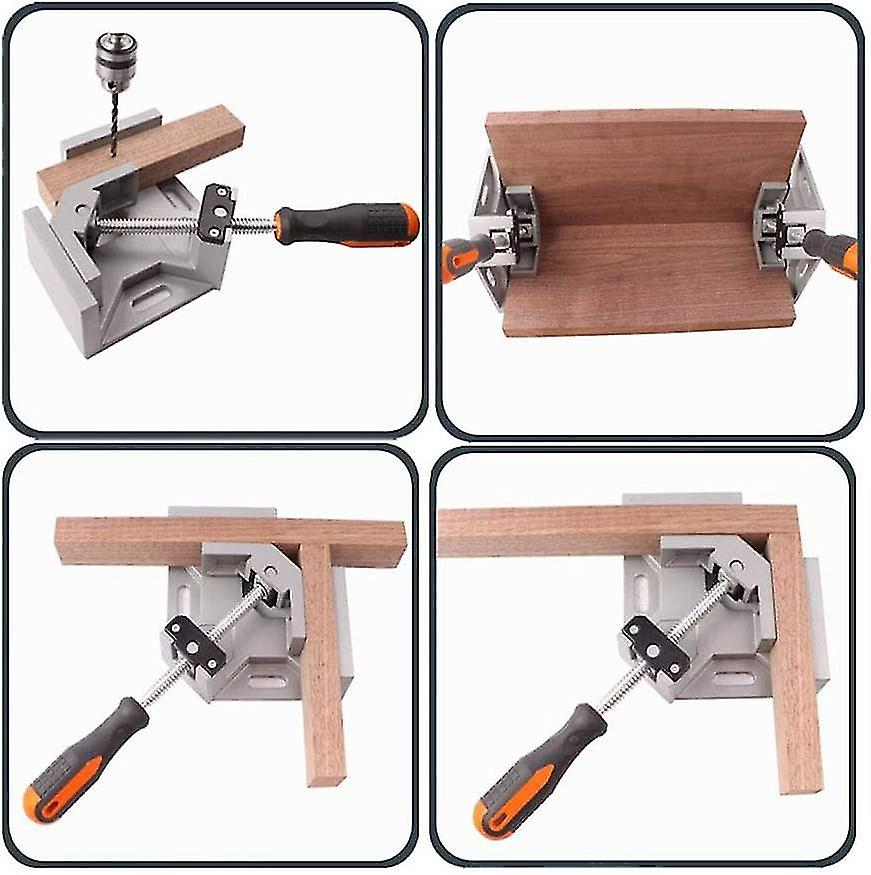 90 Right Angle Clamp， Adjustable Corner Clamp For Joiner， Woodworking， Engineering， Welding， Carpenter， Picture Frame