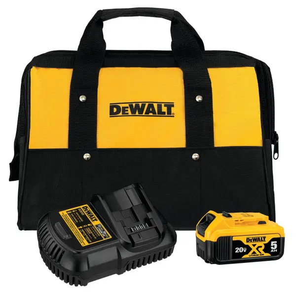 DEWALT 20V MAX 5.0Ah Battery/Charger Kit