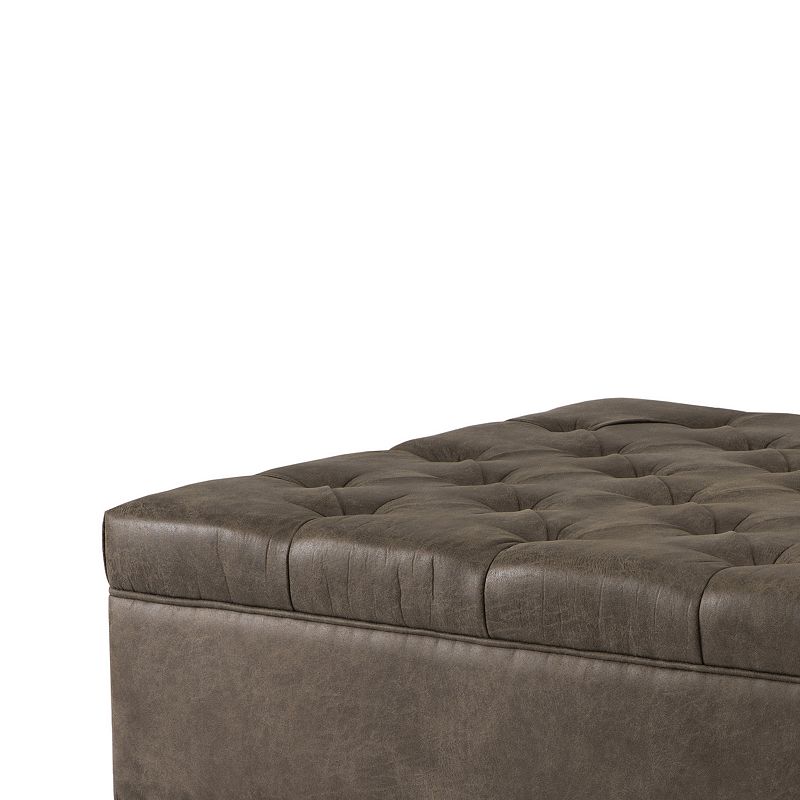 Madison Park Lindsey Tufted Ottoman