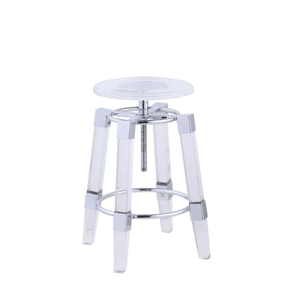 Somette 8304 Adjustable Stool with Acrylic Seat