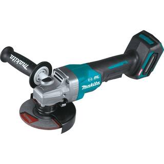 Makita 40V Max XGT Brushless Cordless 4-125 in. Paddle Switch Angle Grinder (Tool Only) with bonus 40V Max XGT 4.0Ah Battery GAG03Z-BL4040