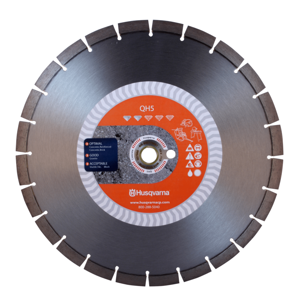 QH5 12In x.118In x 1In-20mm Diamond Blade