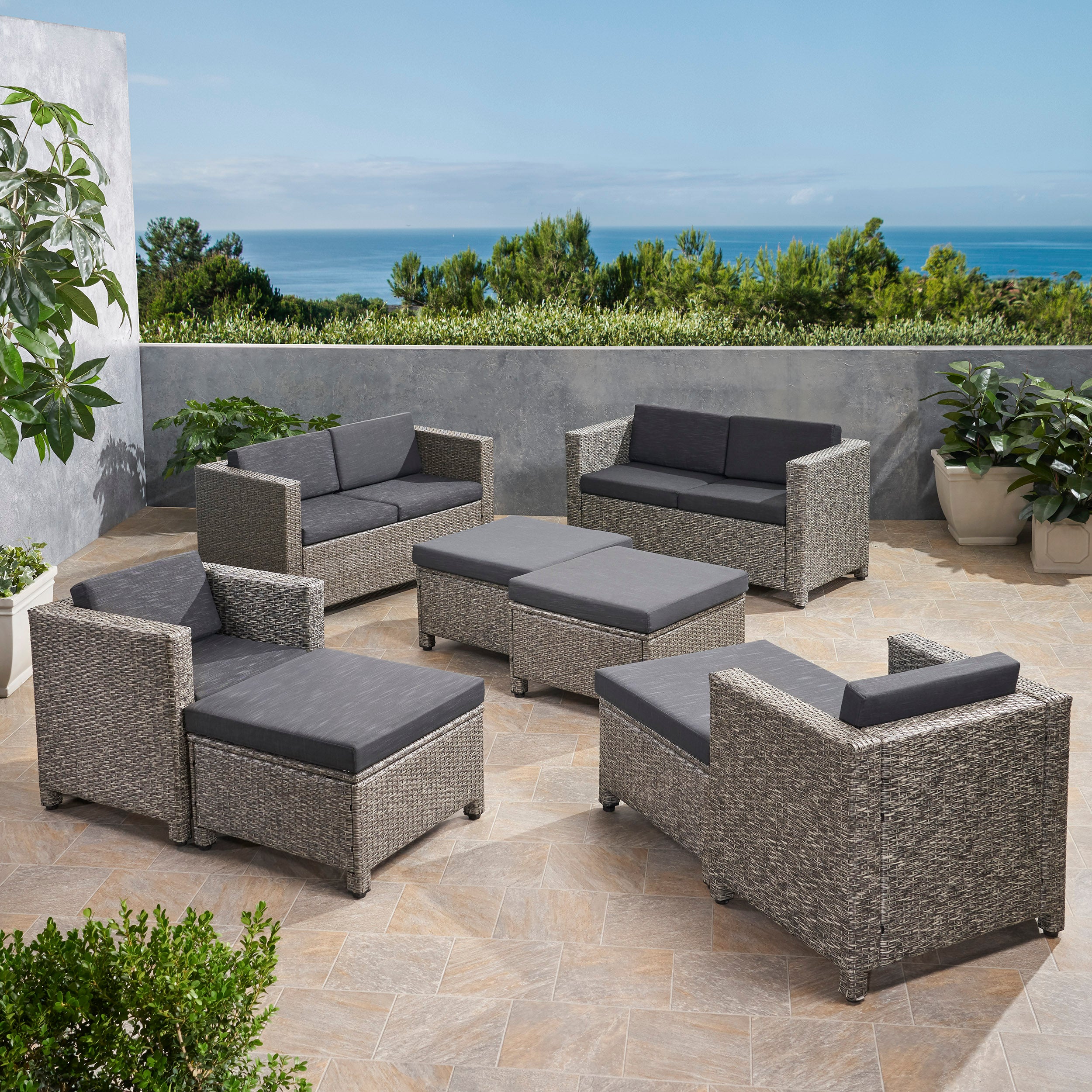 Venice 6-10-Seater Outdoor Sofa Set