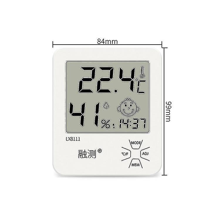 Digital Indoor Humidity Meter Room Thermometer With Temperature And Humidity Monitor Mini Hygrometer