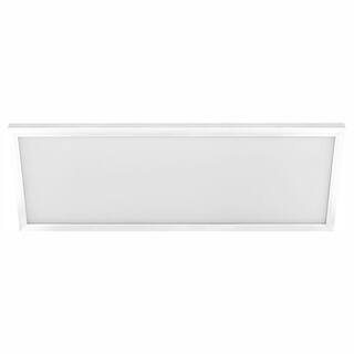 Commercial Electric 1 ft. x 4 ft. 50-Watt 4000 Lumens White Dimmable Integrated LED Edge-Lit Flat Panel Flush Mount Light Color Changing CCT FP1X44WYWHHDT