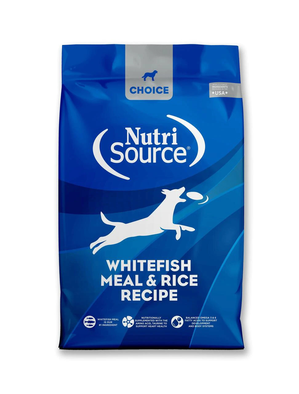 NutriSource Whitefish Meal and Rice Dry Dog Food