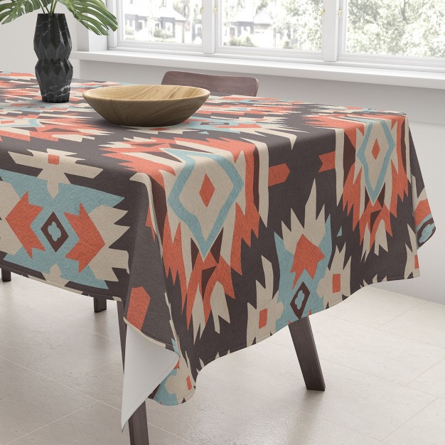 Emanuela Carratoni Boho Ikat Tablecloth Deny Designs