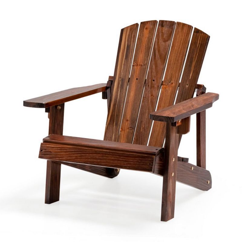 Hivago Kid's Adirondack Chair with High Backrest and Arm Rest