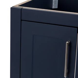 Home Decorators Collection Craye 24 in. W x 21.6 in. D x 34 in. H Bath Vanity Cabinet without Top in Deep Blue CY24-DB