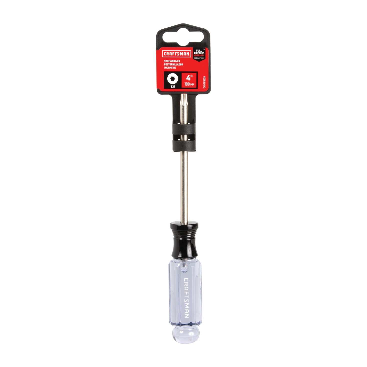 Craftsman T27 X 4 in. L Torx Screwdriver 1 pc