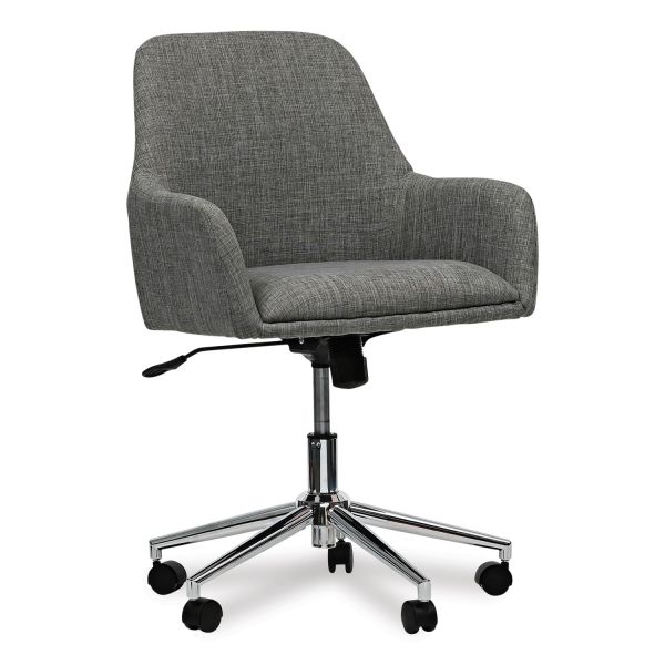 Workspace by Alera Mid-Century Task Chair， Supports Up to 275 lb， 18.9