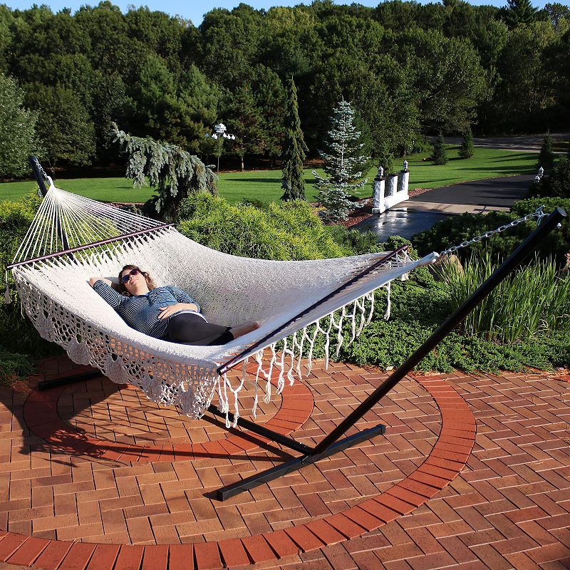 Sunnydaze 2-person American-style Mayan Hammock And Stand