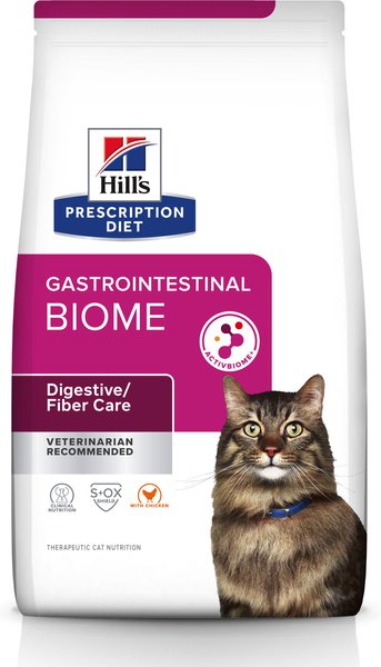 Hill's Prescription Diet Gastrointestinal Biome with Chicken Dry Cat Food